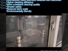 মেশিনের সাথে স্বয়ংক্রিয়ভাবে পরিষ্কার সীসা-এসিড ব্যাটারি